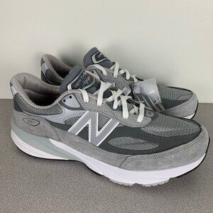 New Balance Gray and White Sneakers
